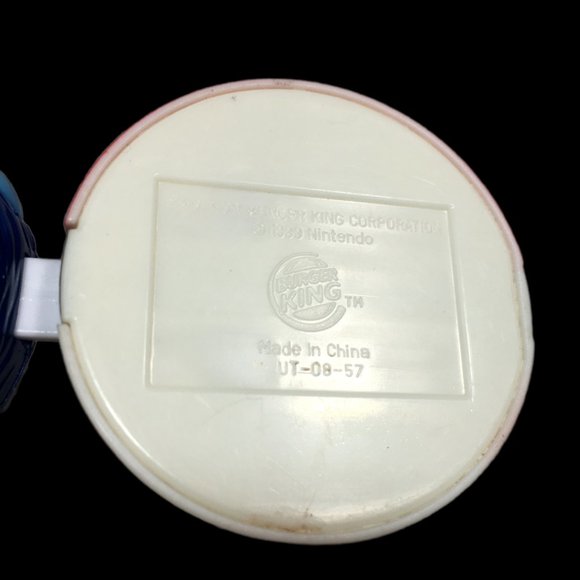 1999 Pokemon Blue Lapras Burger King Toy w/ Poke’ Launcher Nintendo Poke Ball - Picture 9 of 10